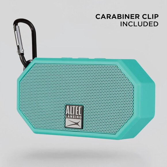 Altec Lansing Mini H20 3 Rugged Portable Waterproof Bluetooth Speaker Mint IP67 - Picture 8 of 16